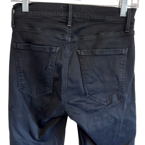 Agolde Sophie High Rise Skinny Jeans Women’s Size 26 Distressed Black - Picture 7 of 10